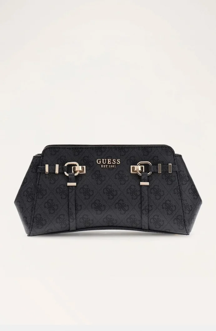 Guess Leona Logolu Girlfriend  Kadın Antrasit Çapraz Çanta HWSG9917120-CLO