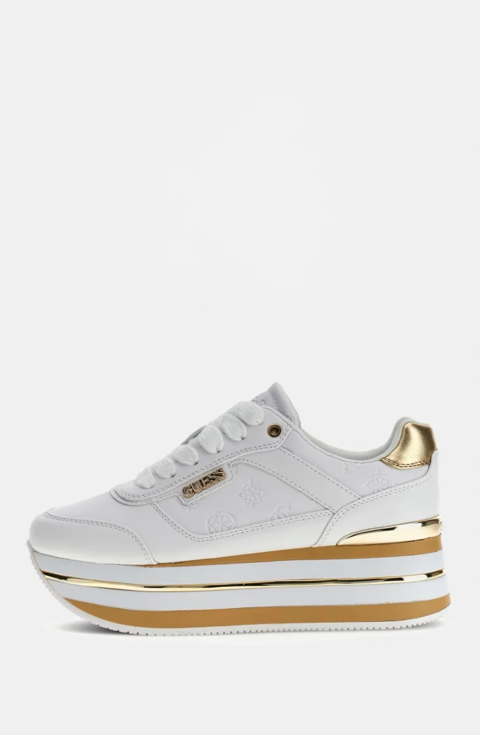 Guess Hansin4 Kadın Beyaz Sneaker FLJHN4ELE12-WHIPL