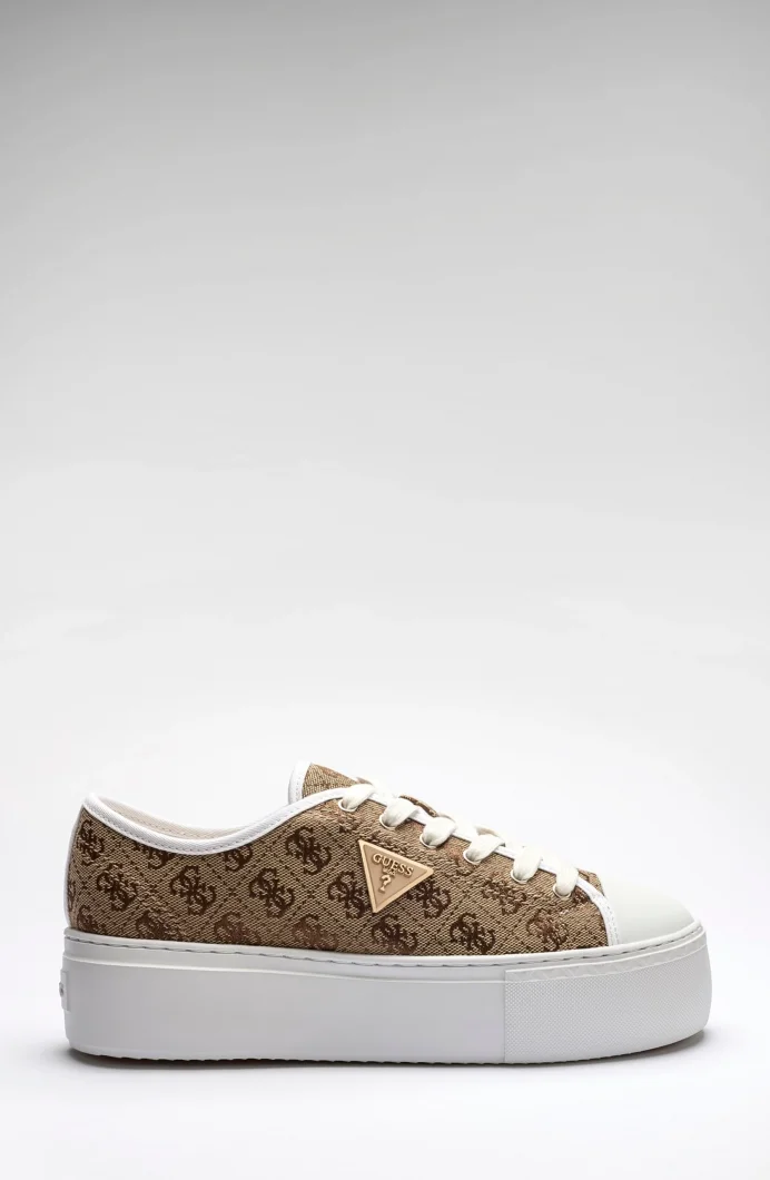 Guess Joezi4 Kadın Kahverengi Sneaker FLJJZ4FAL12-BEIBR