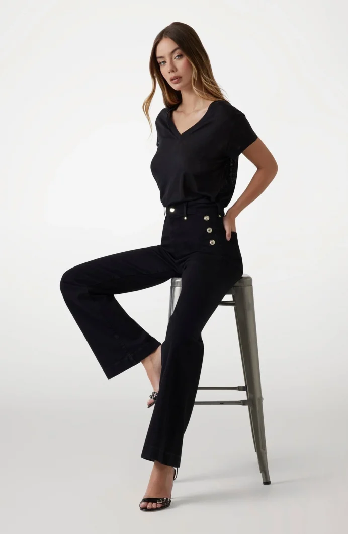 Guess New Faye Kadın Siyah Jeans W5RA0PD4PZ1-CBL1