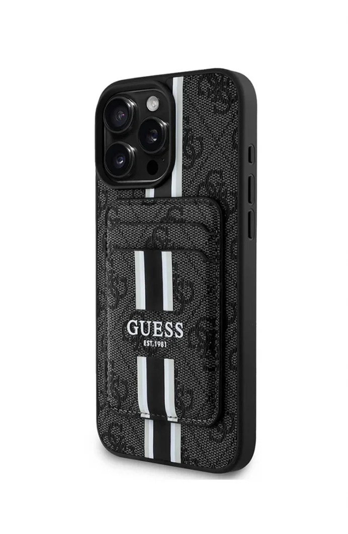 iPhone 15 Pro Max Kılıf Guess Orjinal Lisanslı M-safe Şarj