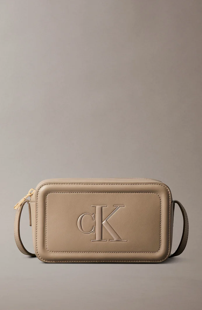 Calvin Klein Bold CK Kamera Kadın Kahverengi Çapraz Çanta LV04F3220G-VFU