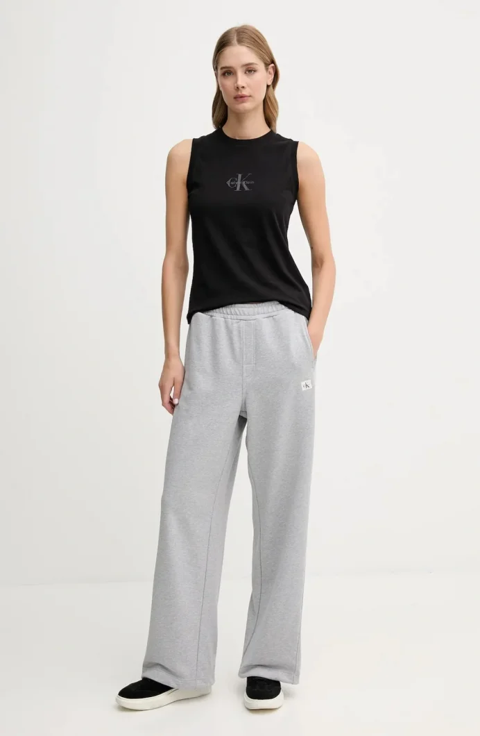 Calvin Klein Casual Pant Kadın Gri Eşofman Altı LV047C249G-P79