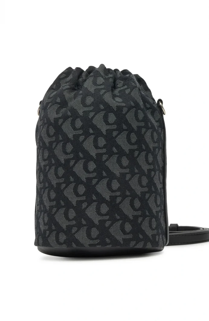 Calvin Klein CKJ MONOGRAM BUCKET BAG Kadın Siyah Çanta LV04F3208G-UB1