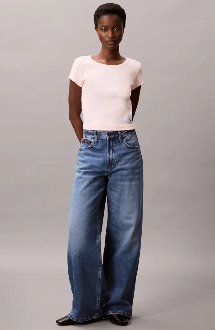 Calvin Klein D2 Collection Kadın Pembe T-shirt LV047C200G-VI7