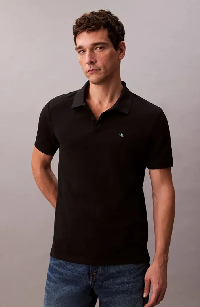 Calvin Klein Global Erkek Siyah T-shirt  LV040EM269-UB1