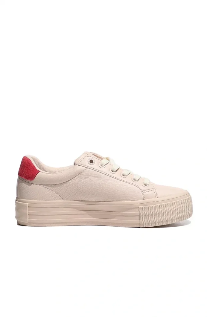 Calvin Klein BOLD VULC FLATF LOW LTH ML Kadın  Sneaker YW0YW01669-0JV