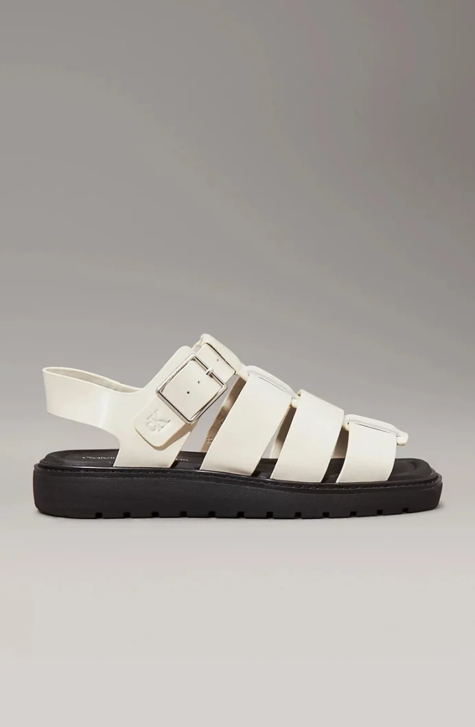 Calvin Klein SQ MOLDED SDL FISHERMAN MG WN Kadın  Sandalet YW0YW01700-AEO