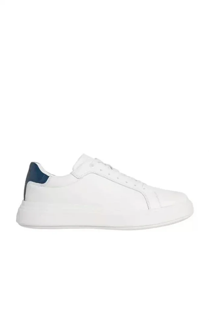 Calvin Klein LOW TOP LACE UP LTH Erkek Beyaz Sneaker HM0HM01016-0K6