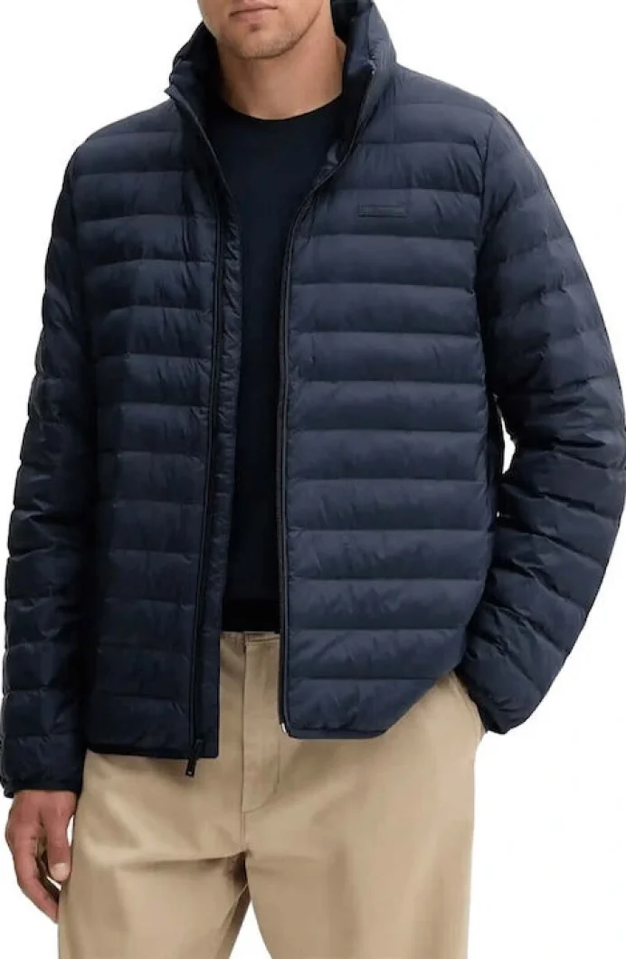 Calvin Klein Uzun Kollu Hafif Naylon Kapitone Erkek Ceket LV04LC506G-CEF