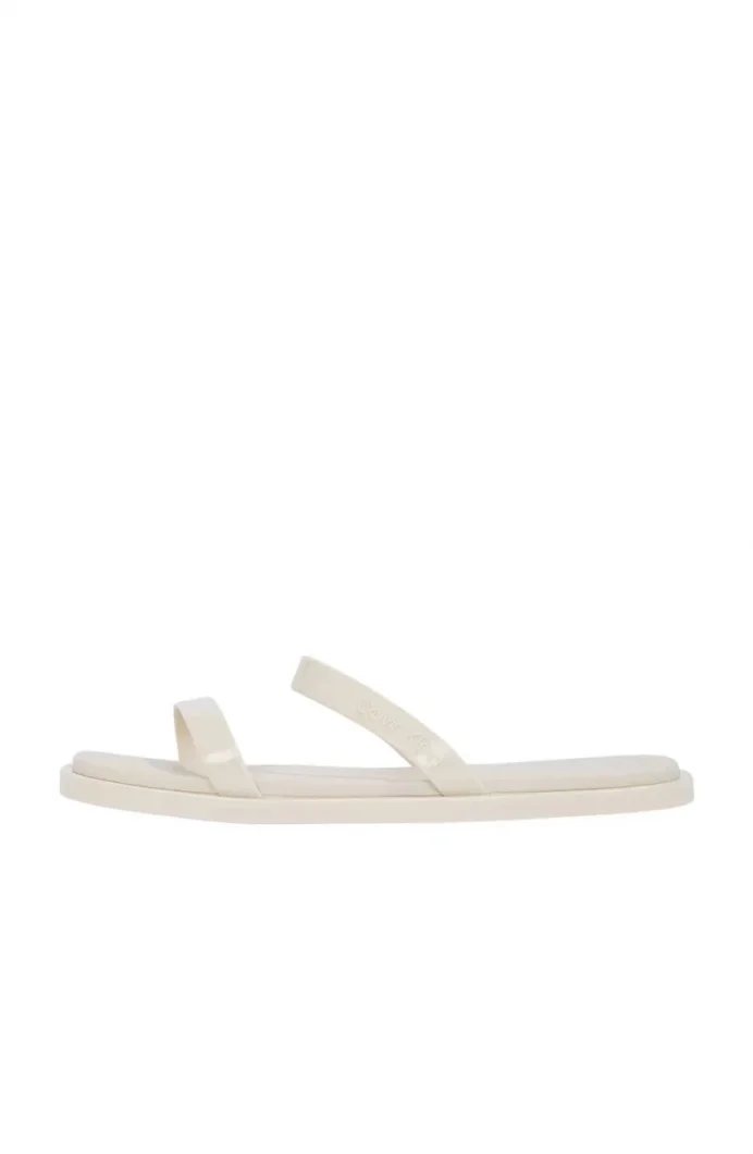 Calvin Klein DOUBLE BAR SLIDE - JELLY Kadın  Terlik HW0HW02417-AEO