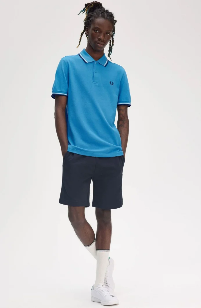 Fred Perry TWIN TIPPED FRED PERRY SHIRT Erkek  T-shirt M3600-Y27