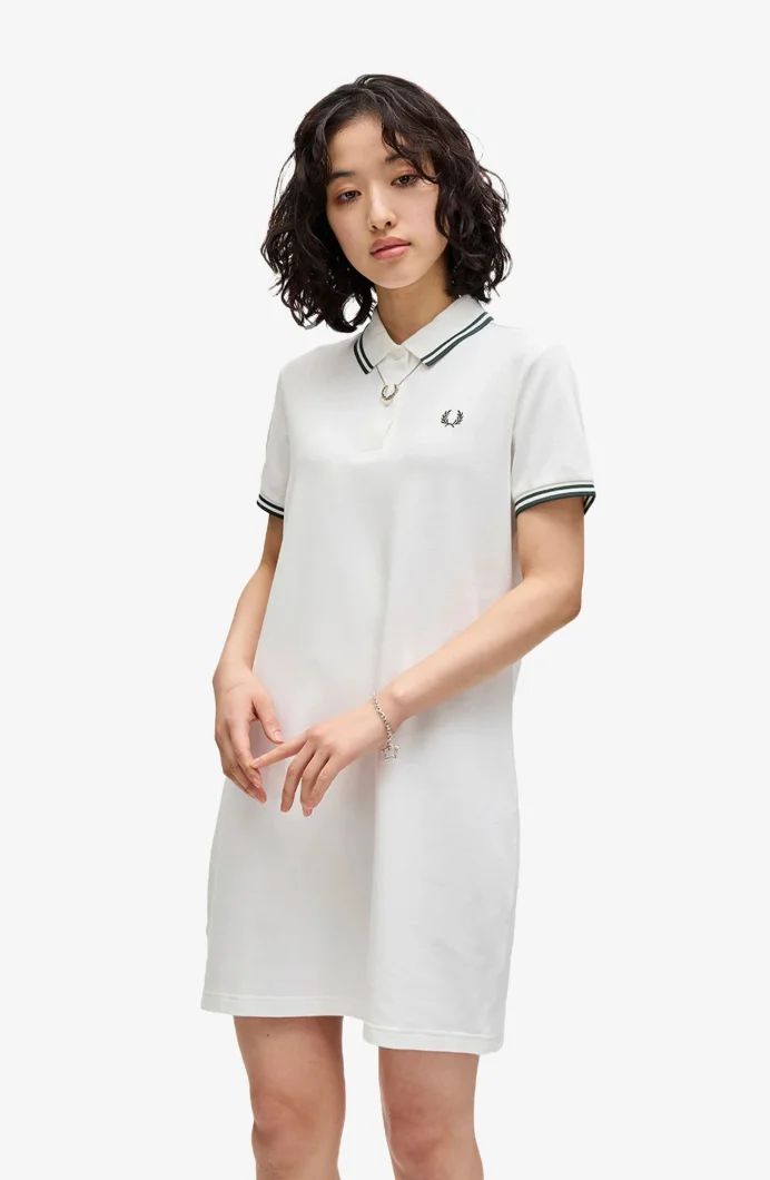 Fred Perry THE TWIN TIPPED FP DRESS Kadın  Elbise D3600-Y73