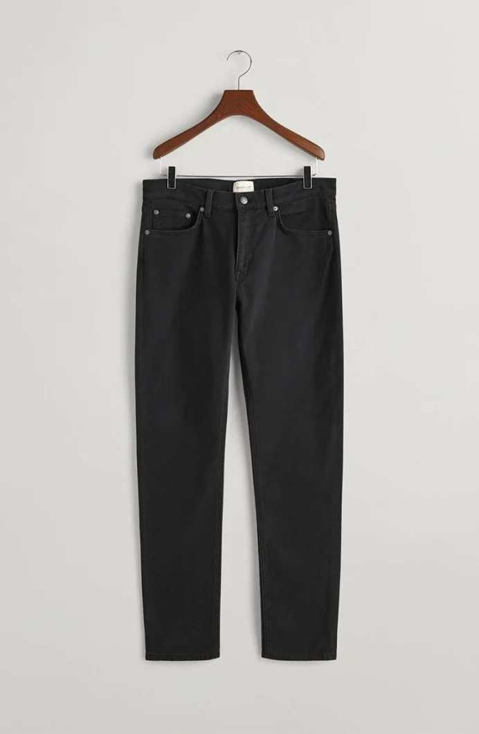 Gant SLIM SOFT TWILL JEANS Erkek Siyah Pantolon 1000286.5
