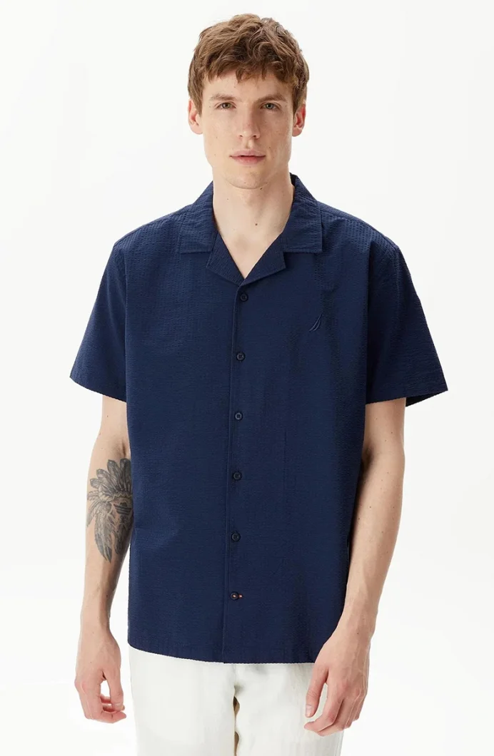 Nautica GOMLEK Erkek Lacivert Gömlek W45407T.4ES