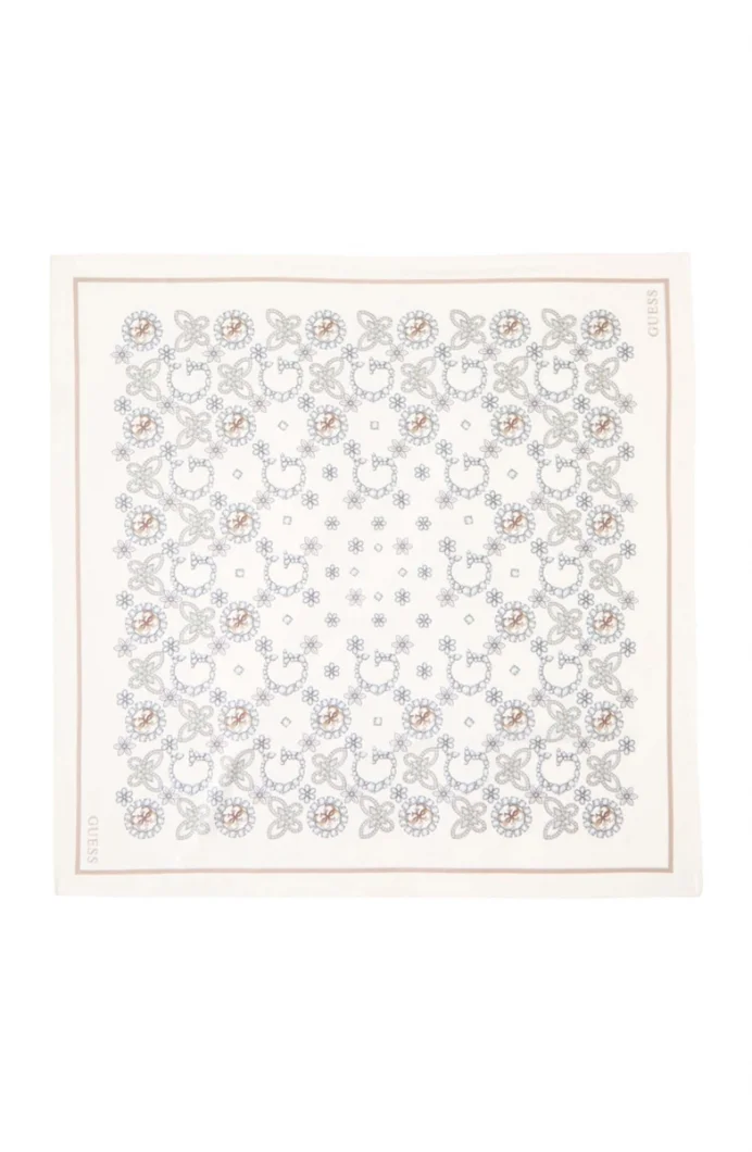 Guess 90x90 Kadın Beyaz Eşarp AW5457POL03-OFF