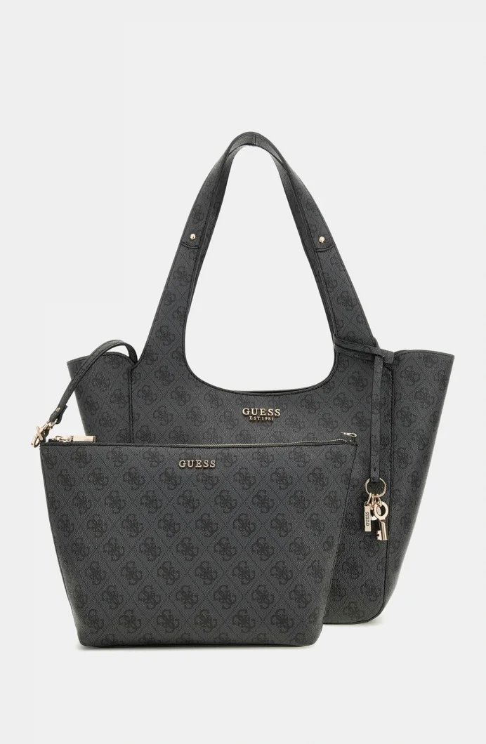 Guess Access Kadın Antrasit El Çantası HWSG7334220-CLO