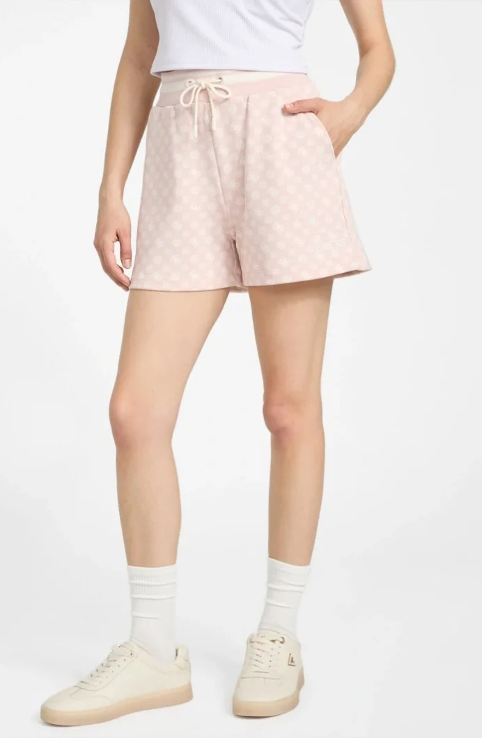 Guess Aggie Kadın Çok Renkli Aktif Scuba Şort V5YD06KB212-P6FO