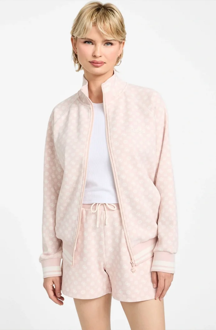 Guess Aggie Kadın Çok Renkli Aktif Scuba  Eşofman Üstü V5YQ03KB212-P6FO