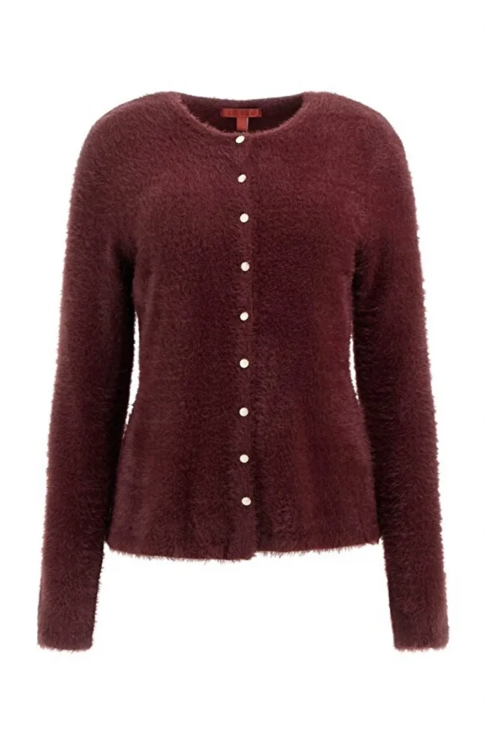 Guess Akyra Kadın Kırmızı Triko Hırka W5BR0RZ4310-G596