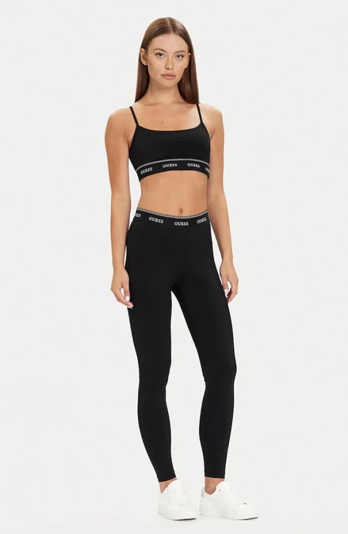 Guess Alba Kadın Siyah Aktif Tayt V5BB06K1942-JBLK