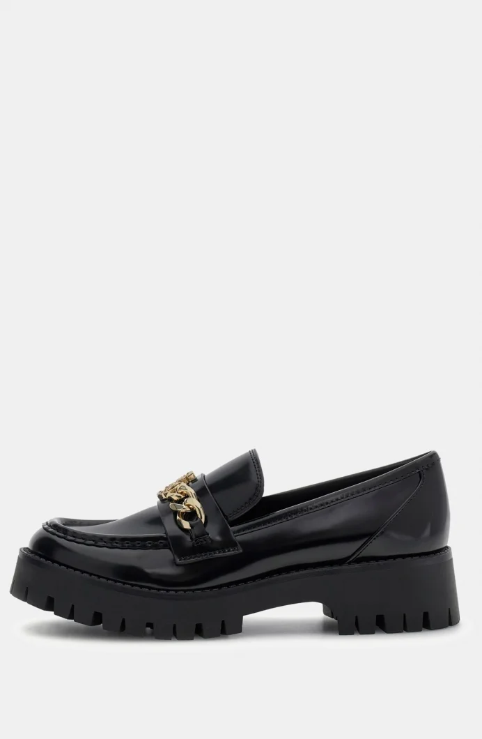 Guess Almer Kadın Siyah Loafer FLPALRELE14-BLACK