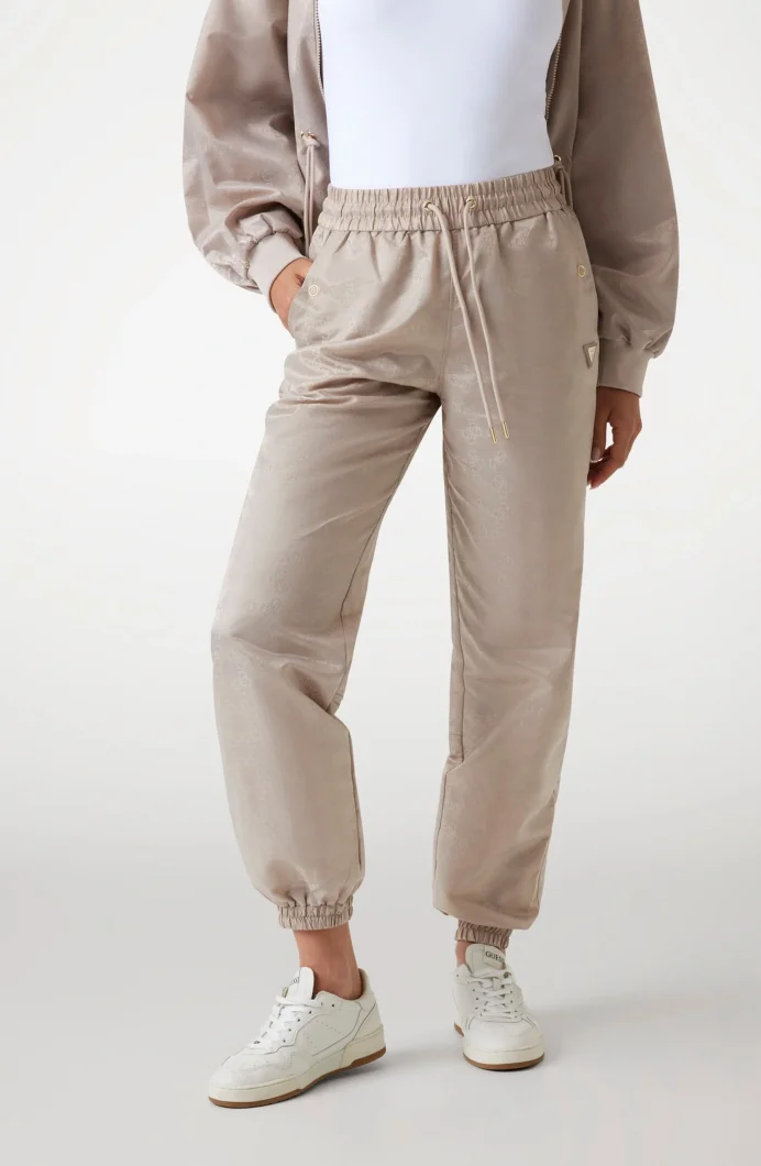 Guess Aop Kadın Lila Aktif Regular Fit Eşofman Altı V5YB14WHFU0-FJ8F