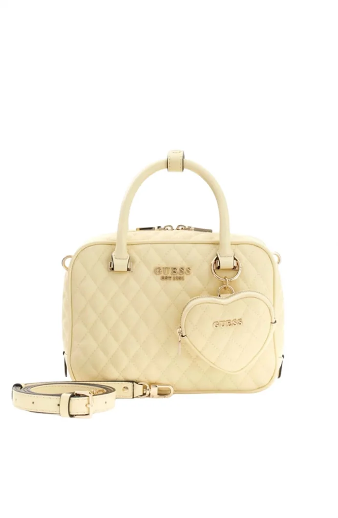 Guess Atabey Kutu Kadın Sarı El Çantası HWQG9894050-YEL