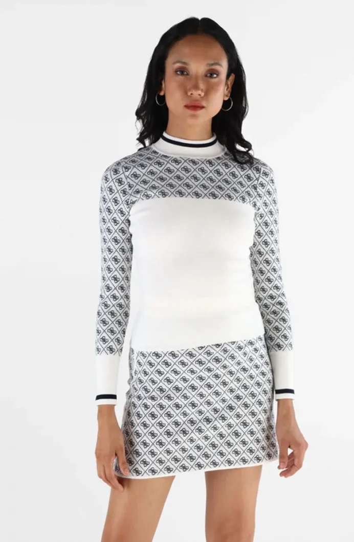 Guess Aubrey Kadın Çok Renkli Yün Karışımlı Triko W5BR24Z3JD2-F0YU