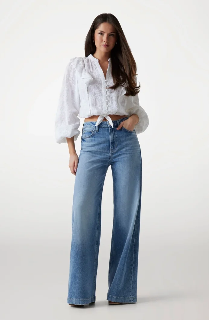 Guess Bellagio Kadın Mavi Skinny Fit Jean W5YA1CD5QP2-UBL1