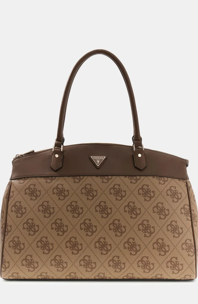 Guess Berta Deluxe Dome Kadın Kahverengi Valiz TWOB8688903-LGW