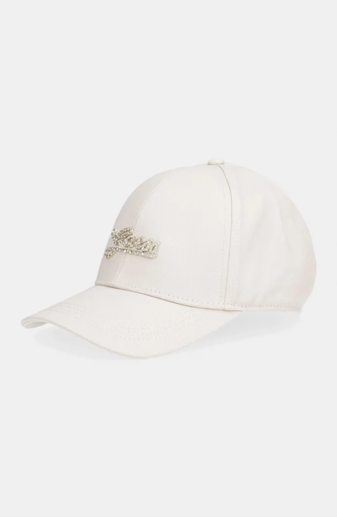 Guess Beyzbol Kadın Bej Şapka AW5475COT01-LTA