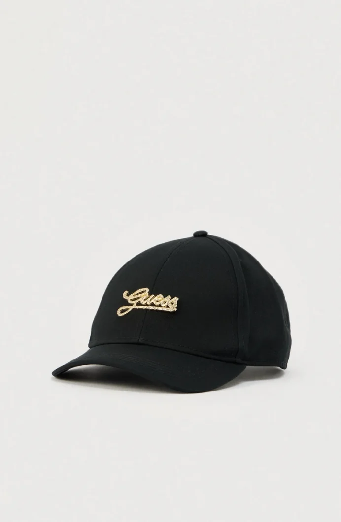 Guess Beyzbol Kadın Siyah Şapka AW5475COT01-BLA