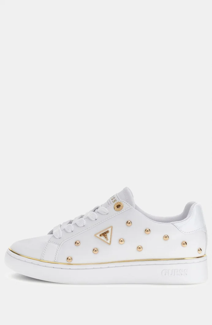 Guess Bonitah Kadın Beyaz Sneaker FLPBONELE12-WHITE