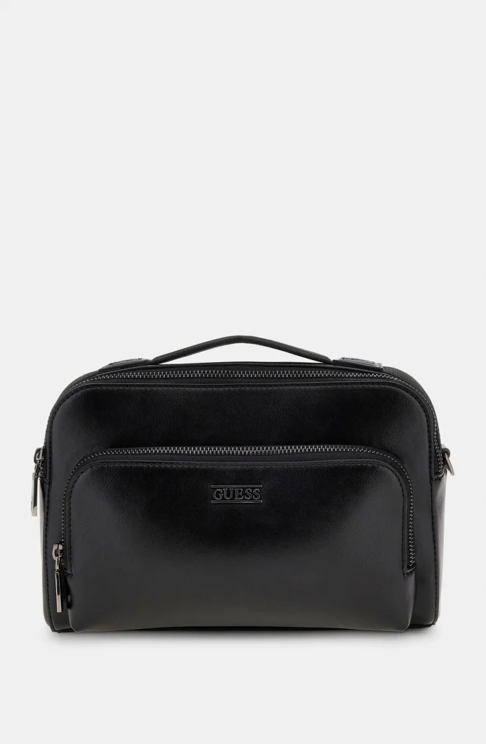 Guess Boston Erkek Siyah Çapraz Askılı Çanta HMBOCAP5439-BLA