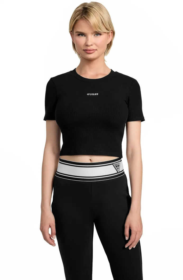 Guess Carla Kadın Siyah Aktif Top V5YP08K8RT2-JBLK