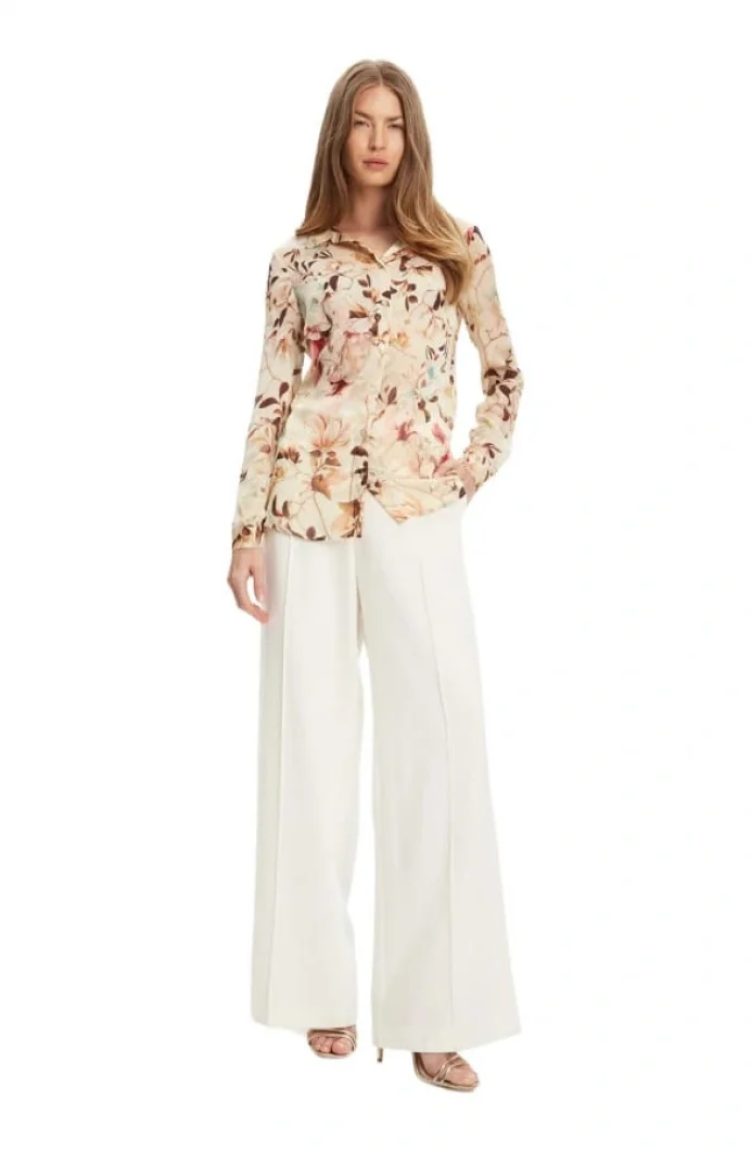 Guess Clouis Kadın Çok Renkli Relaxed Fit Gömlek W5YH0XWDW82-P1MN