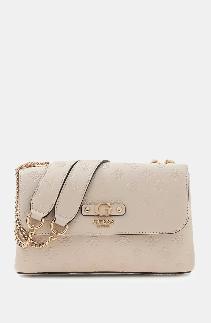 Guess Dita Dönüştürülebilir Çapraz Askılı Kadın Kahverengi El Çantası HWPD7602210-LUG