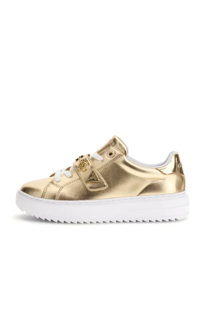 Guess Drift Kadın Sarı Sneaker FLTDRILEL12-PLATI