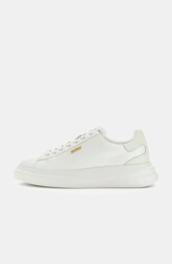 Guess Elba Erkek Beyaz Sneaker FMPELAELE12-WHITE