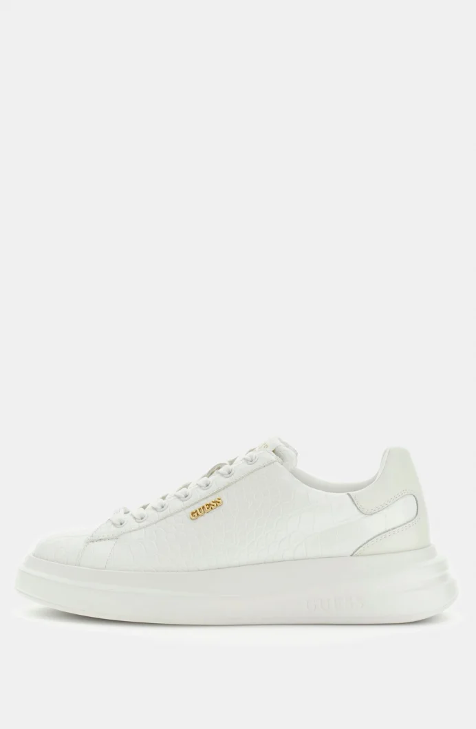 Guess Elba Erkek Beyaz Sneaker FMPELAELE12-WHITE