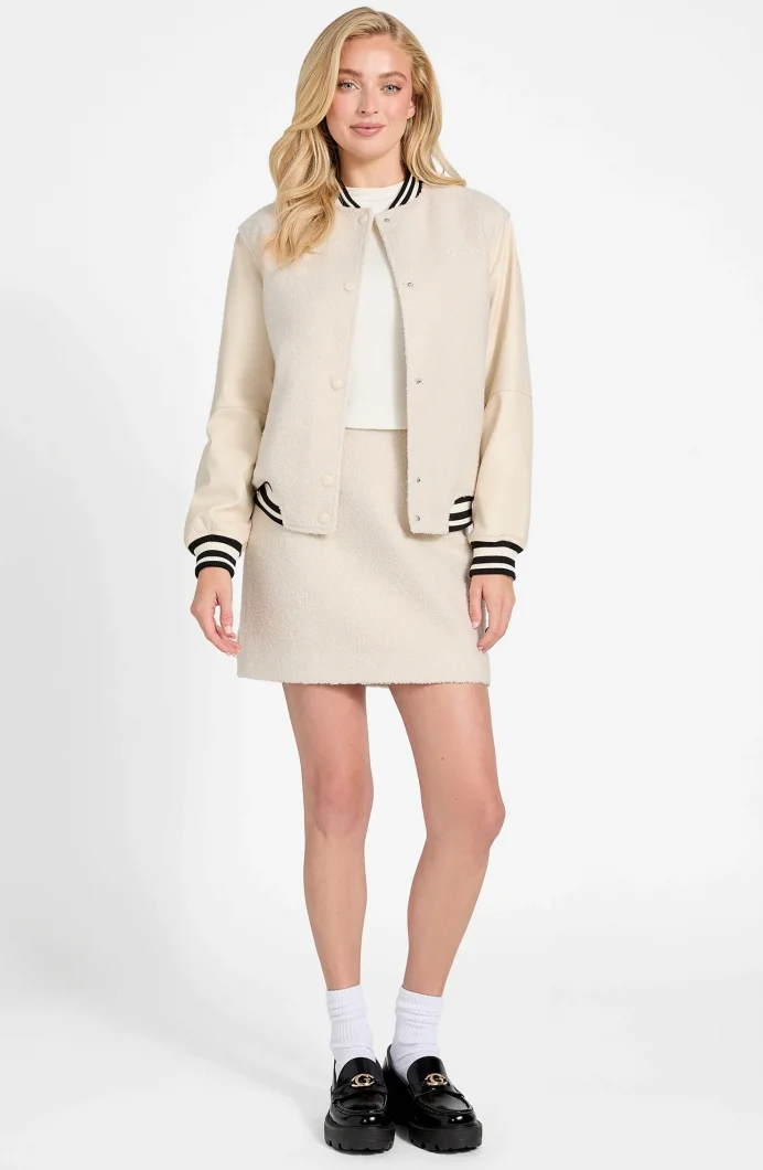 Guess Erin Kadın Bej Kalem Etek W5BD68W2392-G9L9