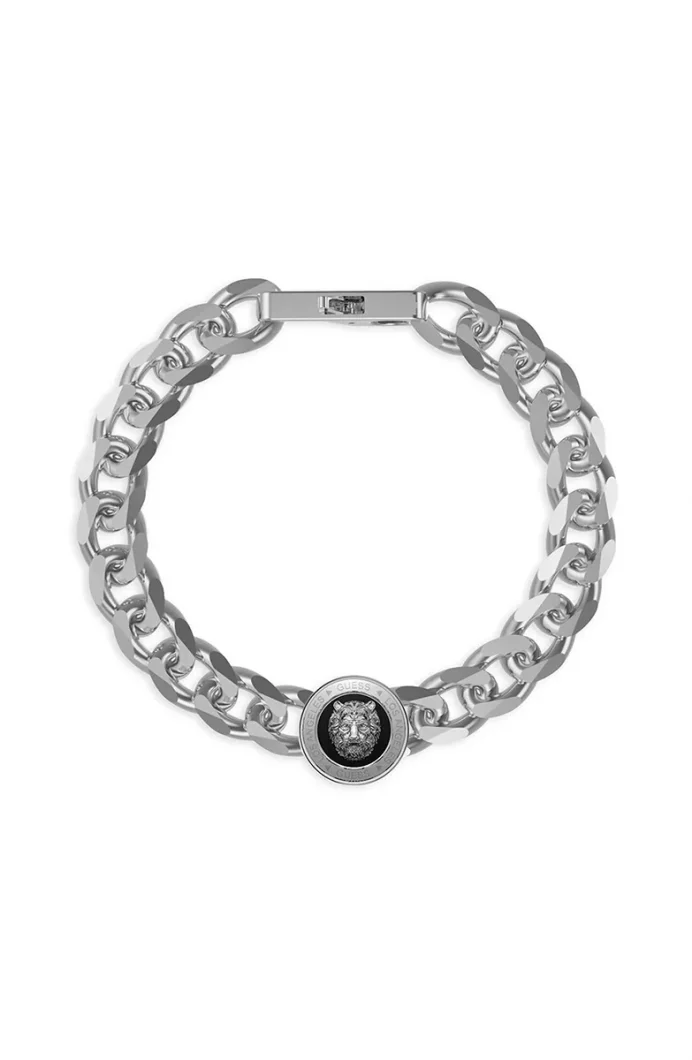 Guess JUMB01/309JW/STBK/S Erkek Metalik Gri Bileklik JGUJUMB01309JWSTBKS