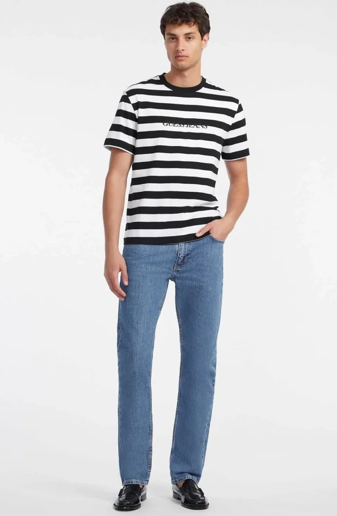 Guess Jeans Gj Ss Cn Reg Erkek Çok Renkli Regular Fit T-Shirt M4YI84K9XF1-S052