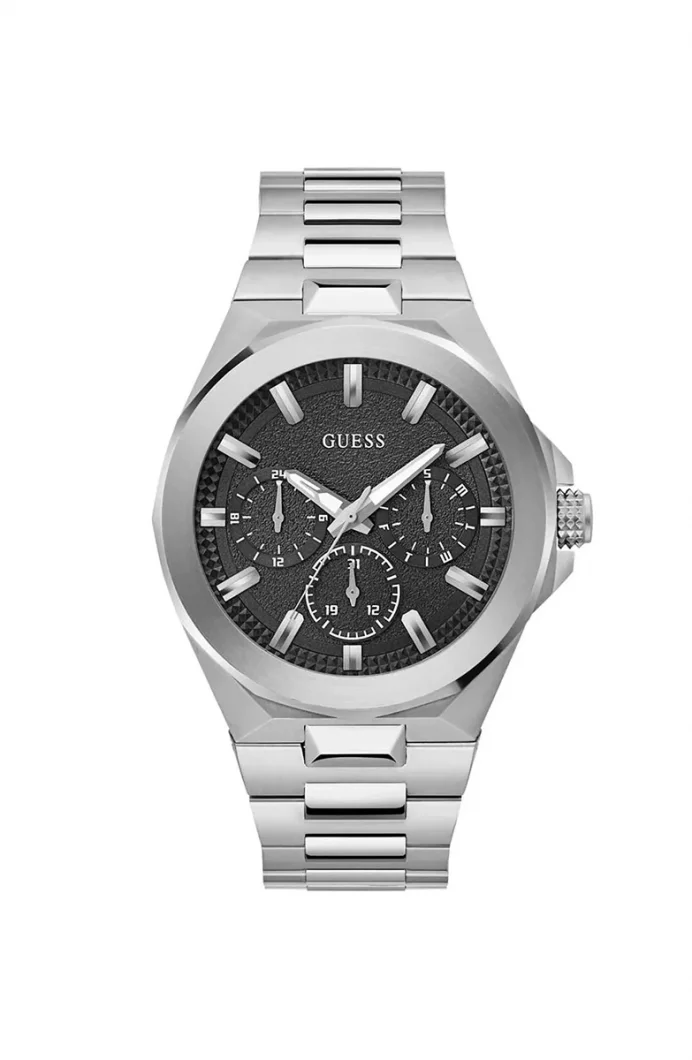 Guess Erkek Metalik Gri Kol Saati GUGW0798G1