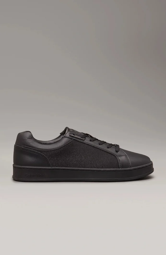 Calvin Klein LOW TOP LACE UP EYELET JAQ MONO Erkek  Sneaker HM0HM01815-0GK