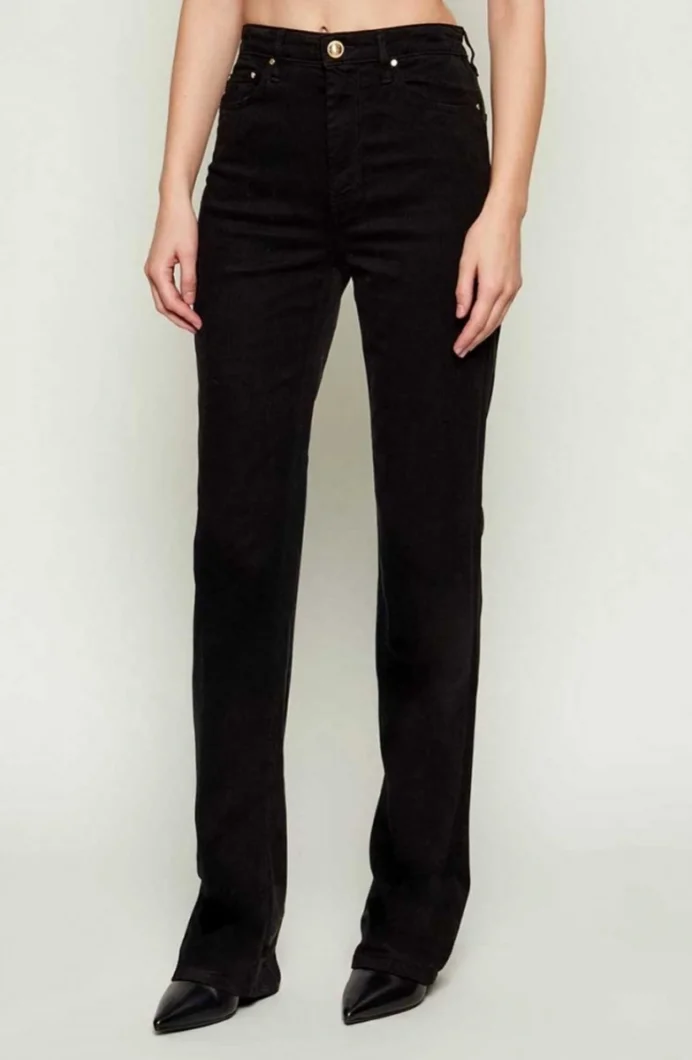 Guess Euphoria Kadın Siyah Modal Karışımlı Regular Fit Pantolon W5BA33WFQYB-JBLK