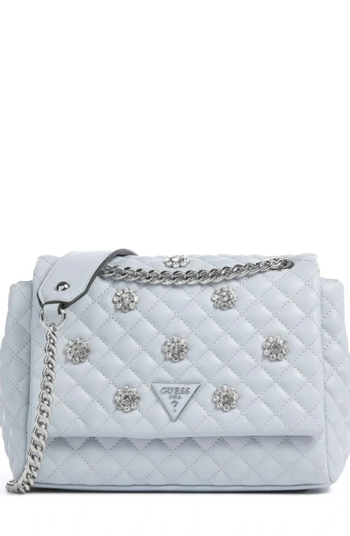 Guess Ever Flap Kadın Mavi Omuz Çantası HWEY8679210-MYB