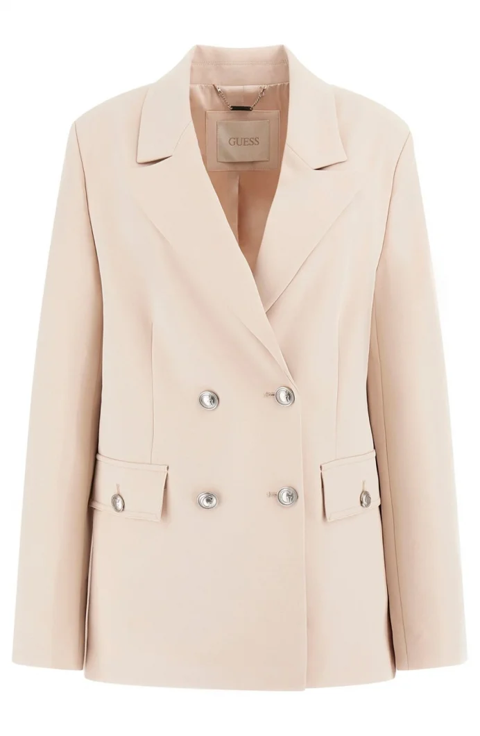 Guess Fiona Kadın Ekru Blazer W5YN20WH9Y2-G9M1