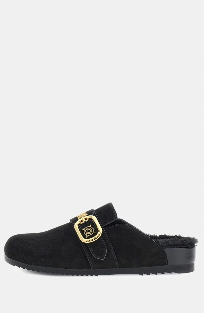 Guess Galavanta 2 Kadın Siyah Terlik FLPGA2ESU06-BLACK